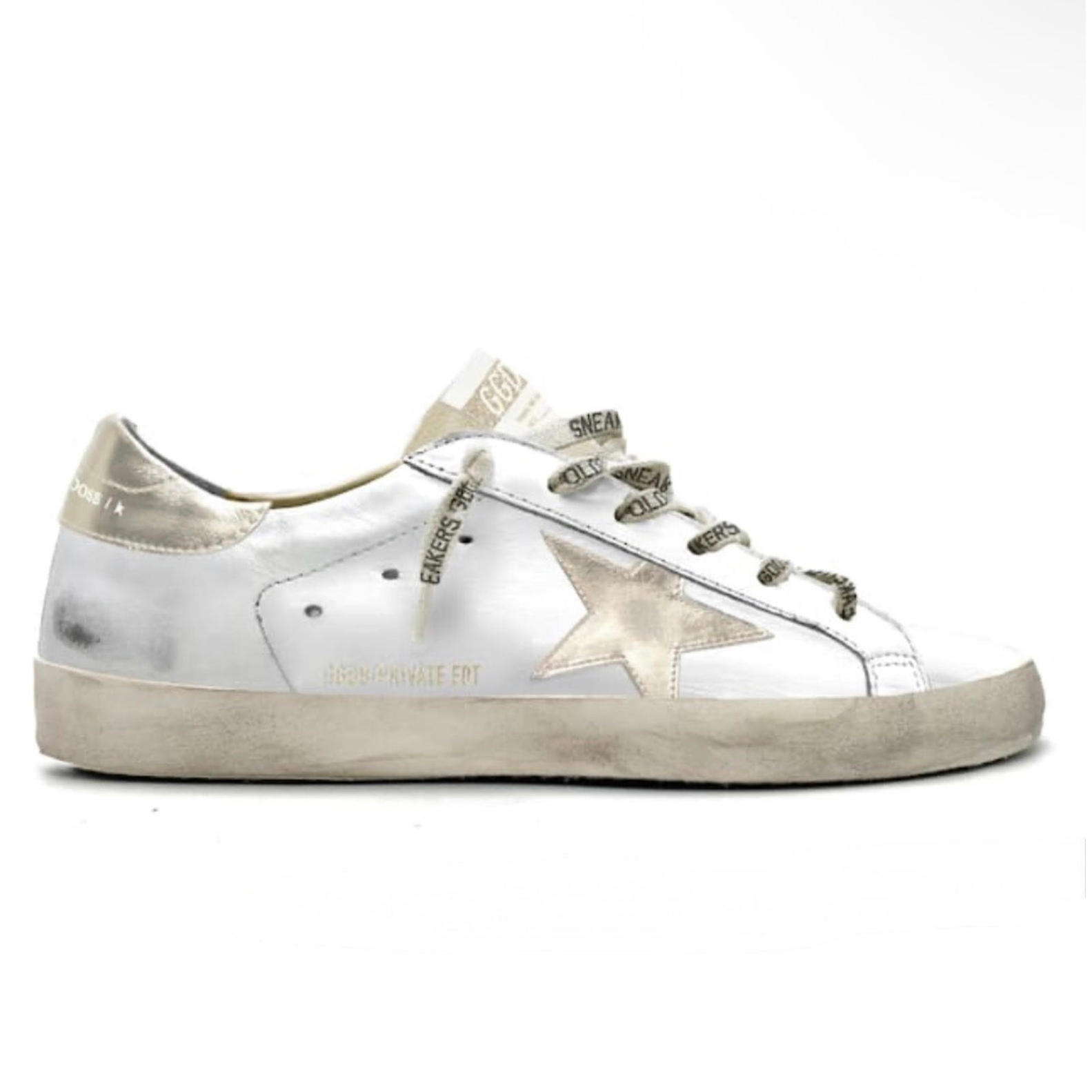 Golden Goose Super Star Sneakers (Please Request Your Size For Purchasing)